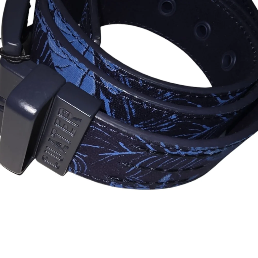 Travis Mathew Cuater Tonal Blue Tropical Golf Belt‎ Size 30 New